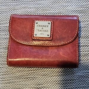 Dooney and Bourke vintage red wallet
